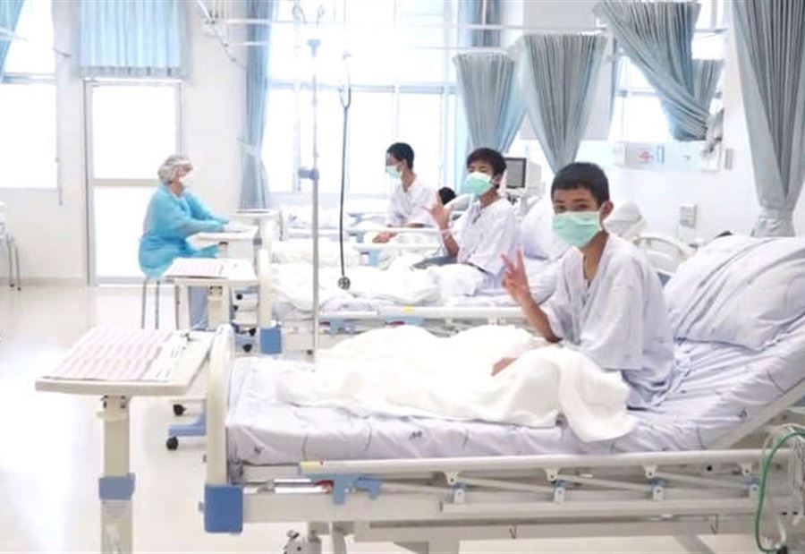 موعد السماح بخروج فتية الكهف في تايلاند من المستشفى 