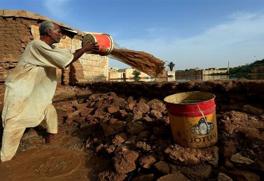 السودان... إرتفاع حصيلة الفيضانات والسيول السودان... إرتفاع حصيلة الفيضانات والسيول