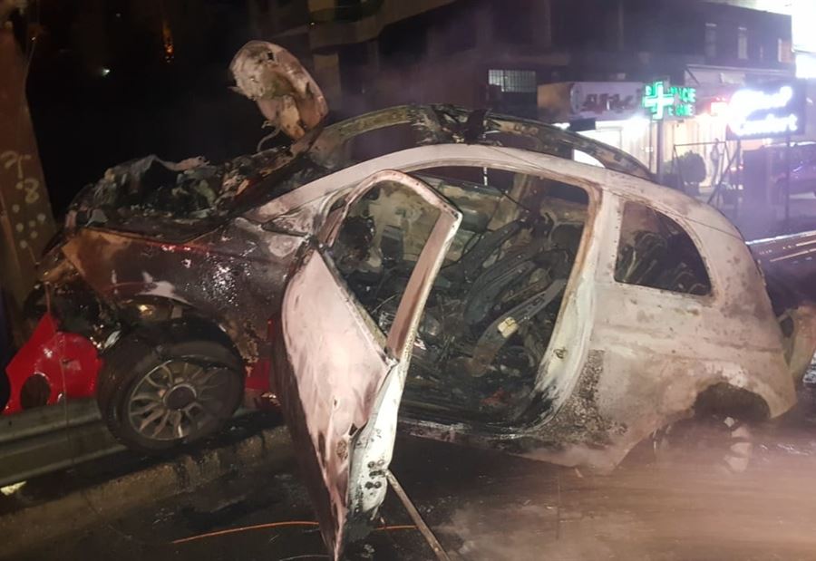 بالصور: جريحين اثر حادث سير في جونيه
