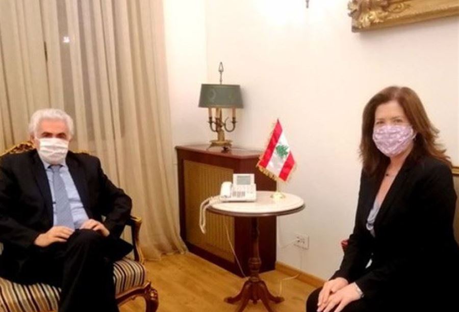 "قيصر" بين حتي والسفيرة الأميركية  "قيصر" بين حتي والسفيرة الأميركية