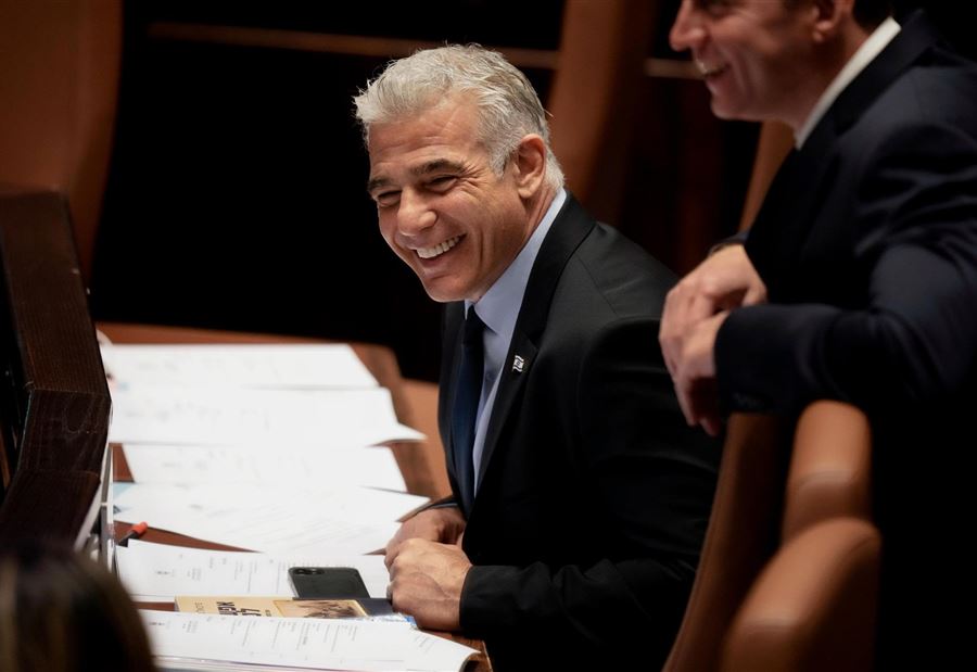 لابيد يدعو إلى تسوية سياسية مع لبنان لابيد يدعو إلى تسوية سياسية مع لبنان