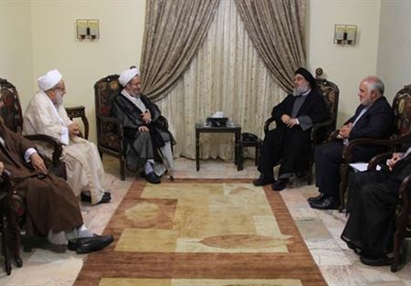 نصرالله إستقبل وفداً إيرانياً 