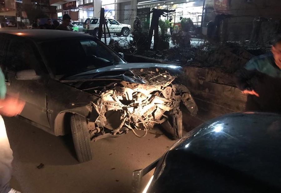 جريحان اثر حادث سير في بعلبك 