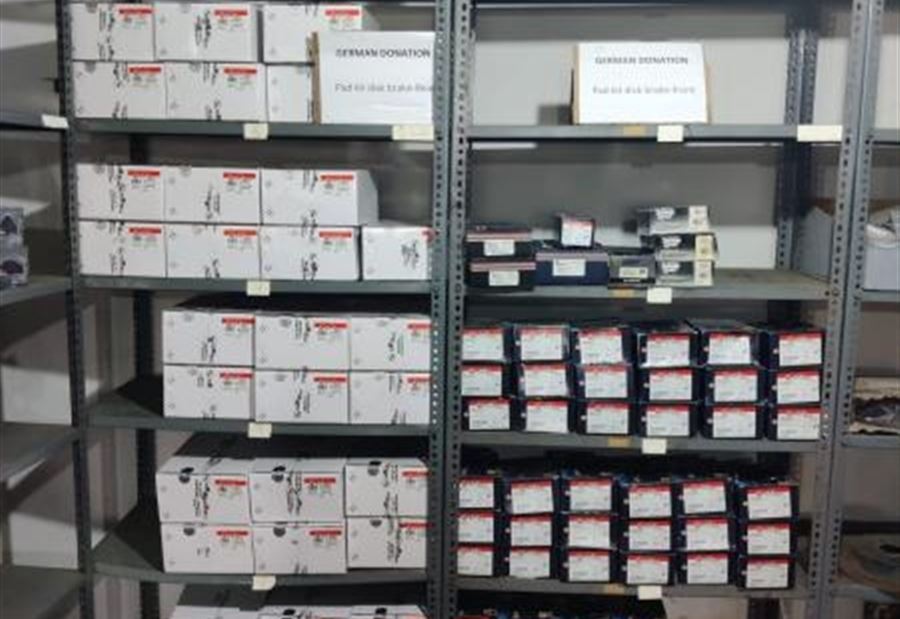 بقيمة 167.000 دولار... هبة ألمانية لقوى الأمن (صور)