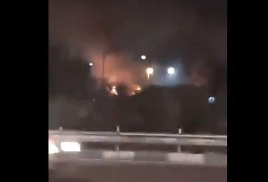 بالفيديو: إنفجار جديدٌ في إيران 