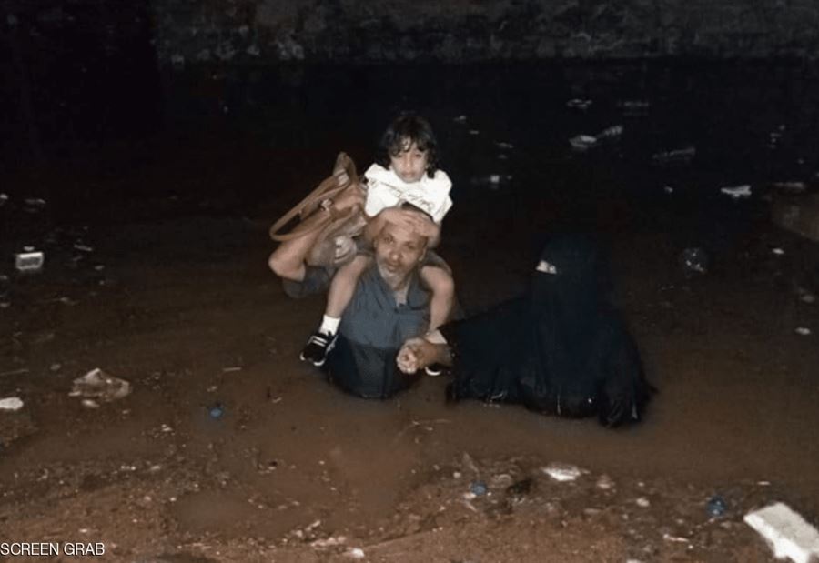 تضرر أكثر من 3 آلاف أسرة  في اليمن جراء الأمطار الغزيرة