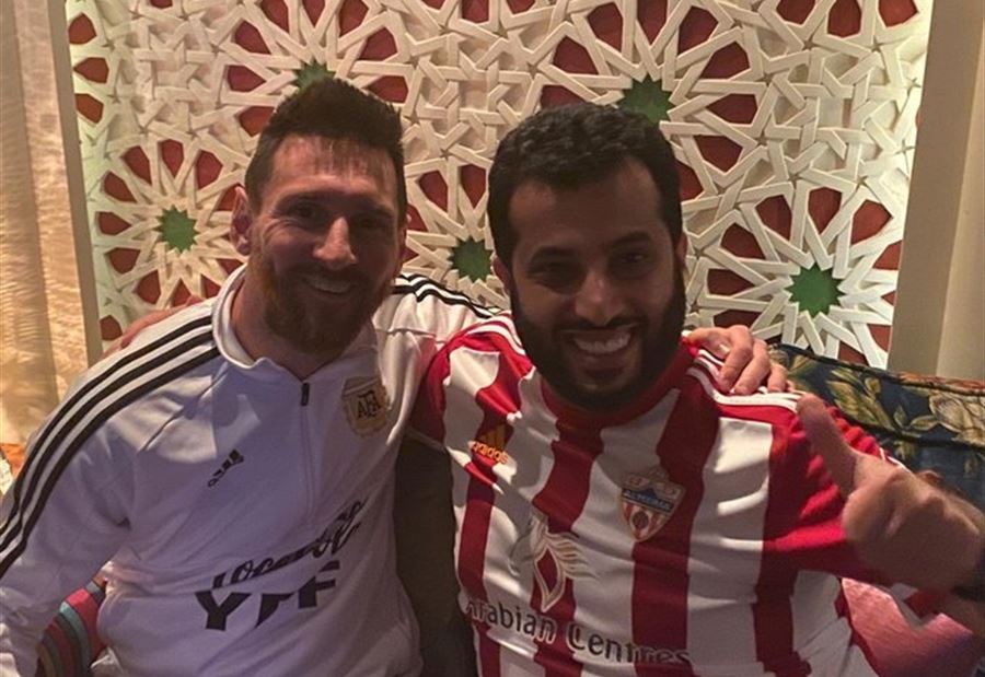 بالفيديو: ميسي في السعودية ... وعرض من آل الشيخ 