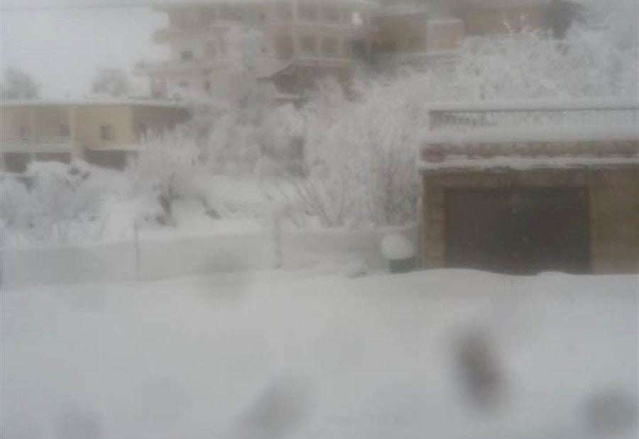 الطقس العاصف في راشيا والبقاع الغربي خلف أضرارا جسيمة 