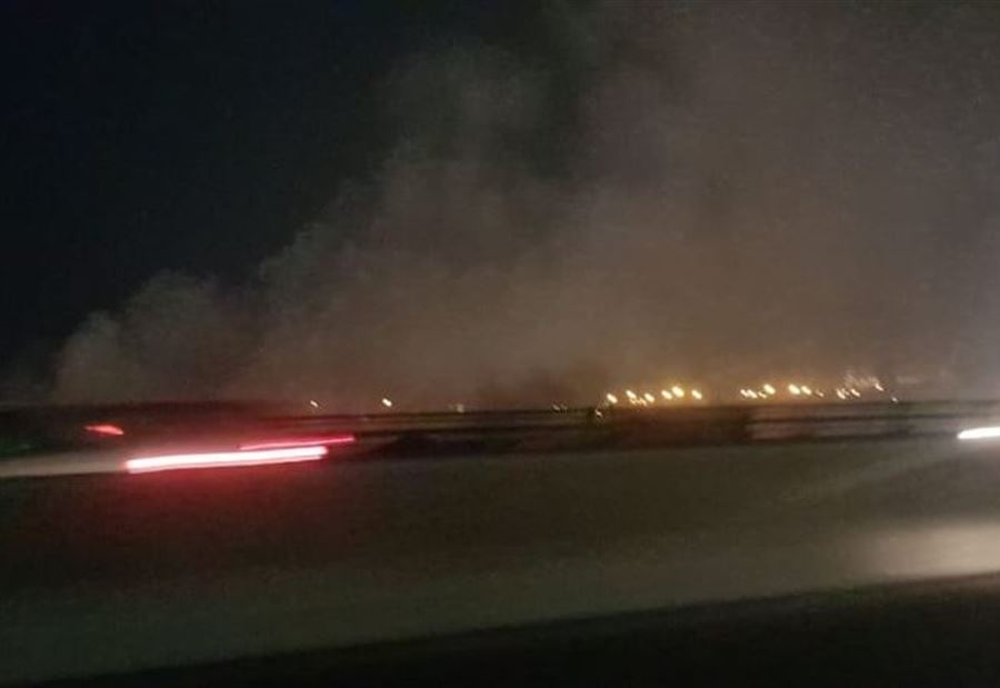 بالصور: تجددُ النيران في مرفأ بيروت 