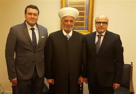 دريان تابع مع زوار دار الفتوى شؤونا عامة