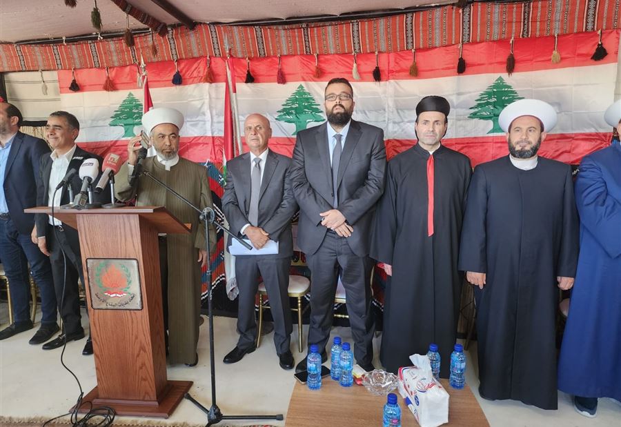 مصالحة بقاعية في دارة البسط بحضور أحمد الحريري