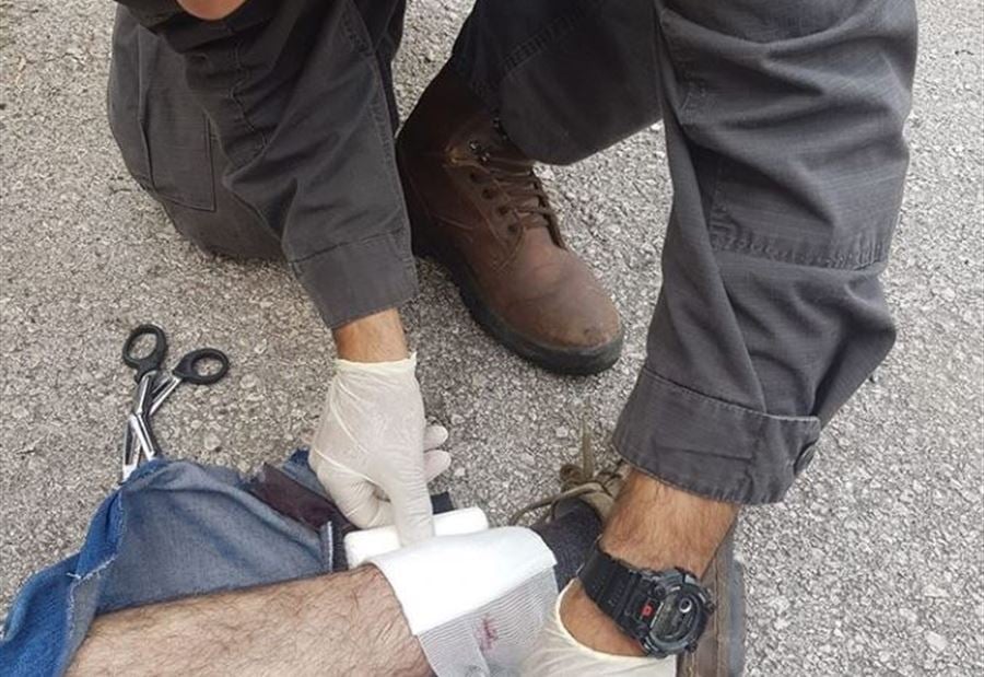 بالصور: سقط عن عامود كهرباء في الدورة