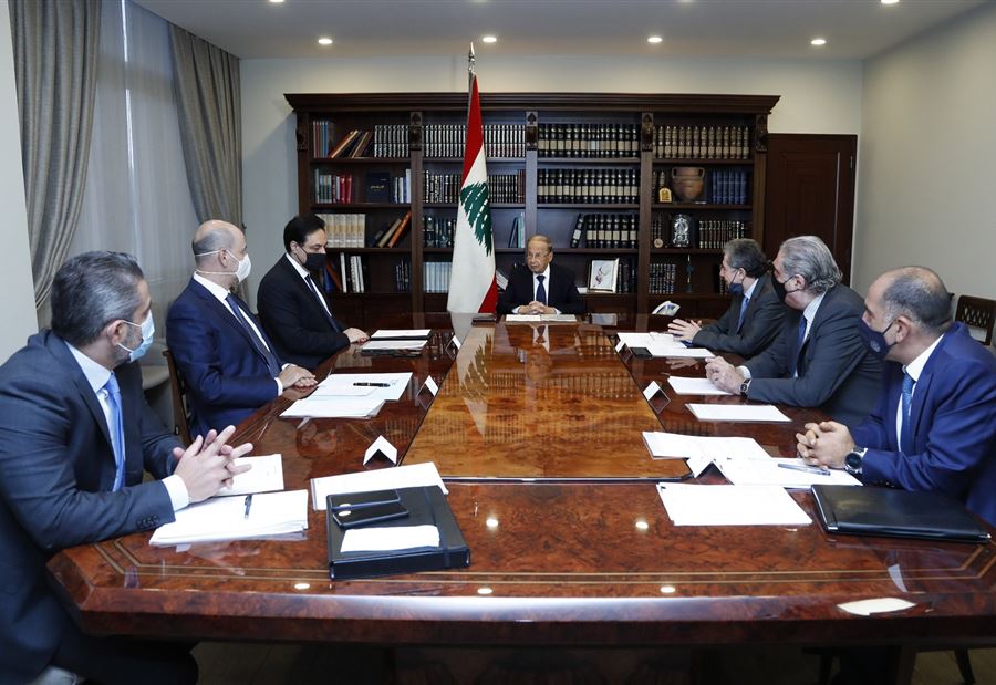 "المواضيع الإدارية" بين عون ودياب 