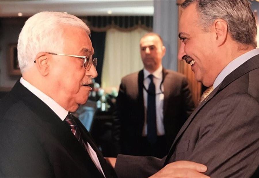 إرسلان يتّصل بالرئيس الفلسطيني