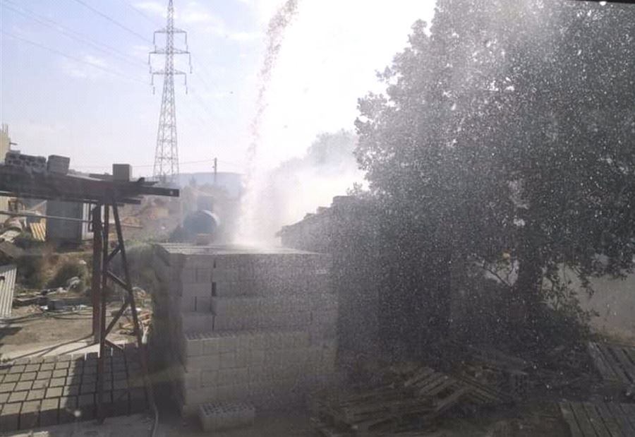 حريقان في القبيات