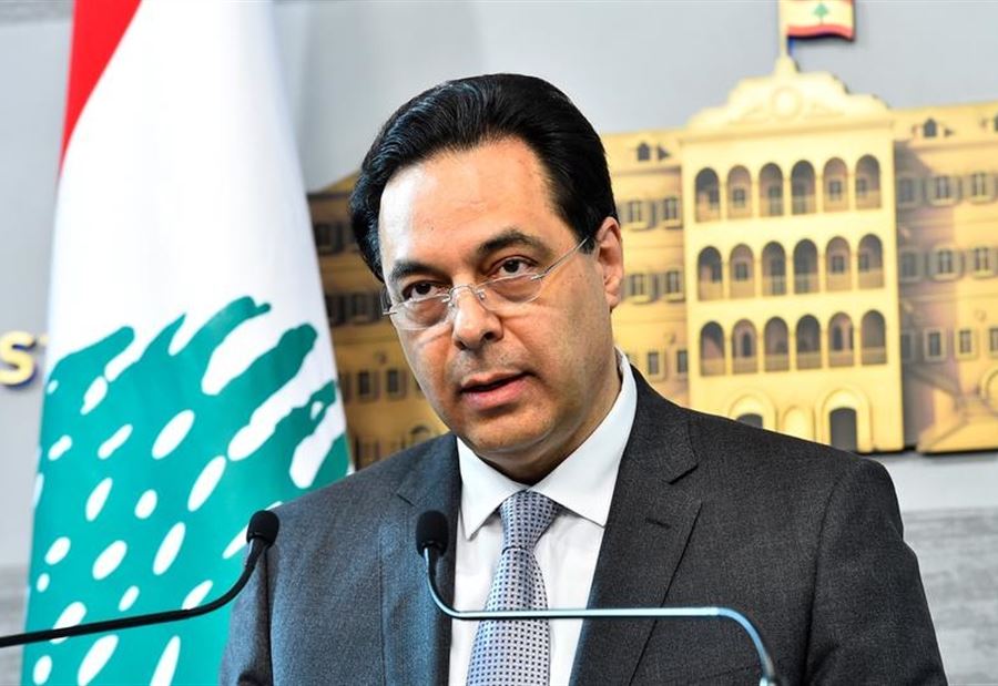 إتصالٌ عبر "سكايب" بين دياب والوزير البريطاني