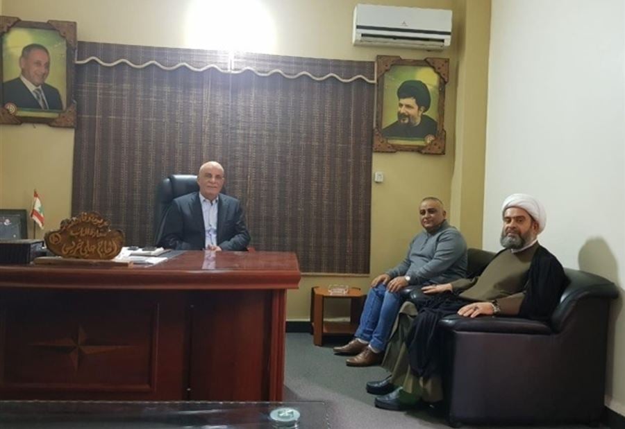 خريس التقى جمعية الوسط الاسلامي اللبناني