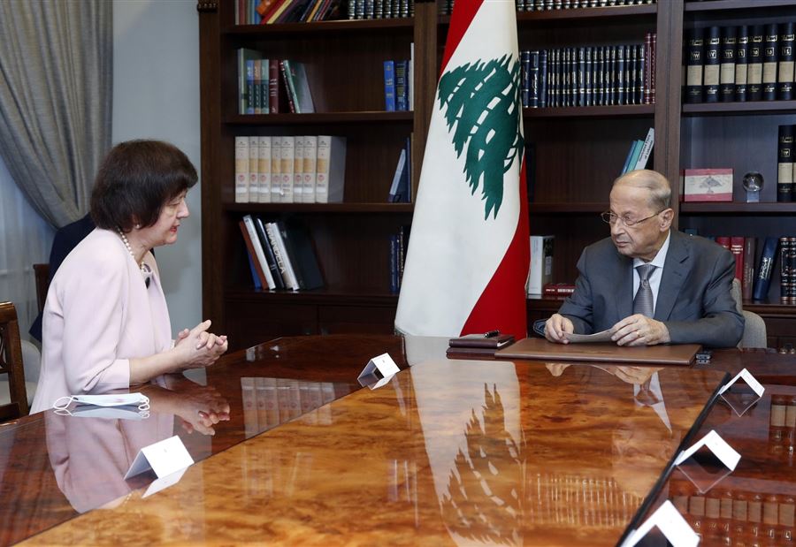 عون: لبنان ملتزم تطبيق القرار 1701