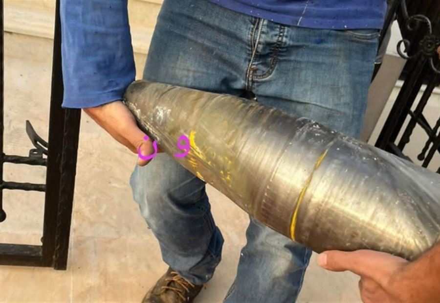 سقوط قديفة اسرائيلية في عين إبل! سقوط قديفة اسرائيلية في عين إبل!