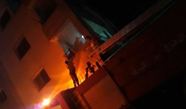 إنقاذ طفلة احتجزت على شرفة منزلها في مجدل عنجر