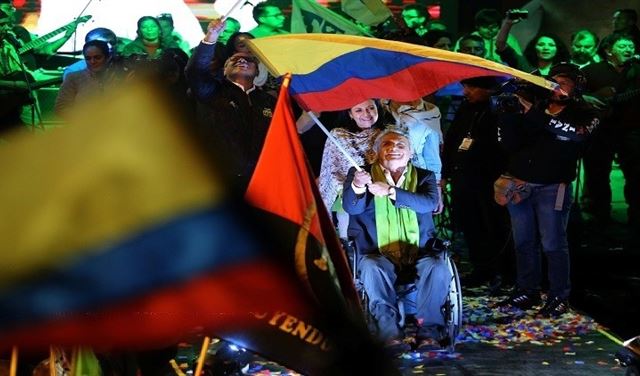 لينين يفوز بانتخابات الرئاسة في الإكوادور