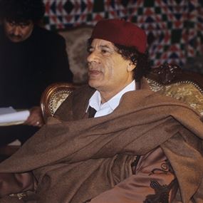 بالصور: الإفراج عن "رفيق" معمر القذافي 