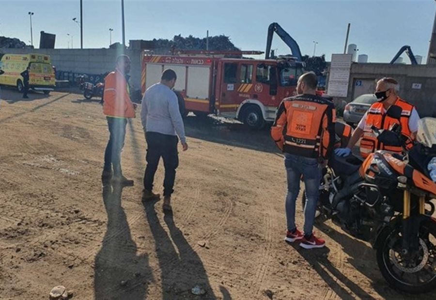 بالفيديو: قتيلان بإنفجار داخل مصنع معادن في أسدود بالفيديو: قتيلان بإنفجار داخل مصنع معادن في أسدود