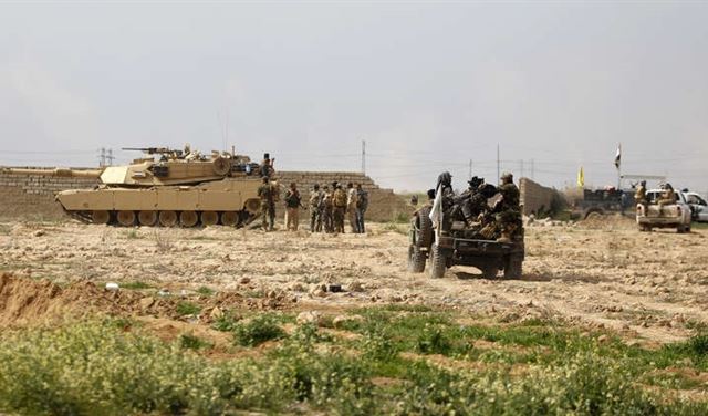 اشتباكات بين الحشد  الشعبي ومسلحين في محافظة كركوك