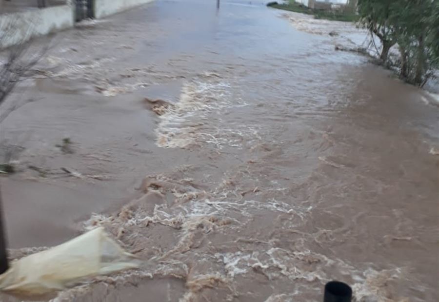 المنطقة الاكثر تضررا في لبنان جرّاء العاصفة المنطقة الاكثر تضررا في لبنان جرّاء العاصفة