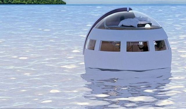 كبسولات عائمة للاستمتاع بالسياحة في اليابان