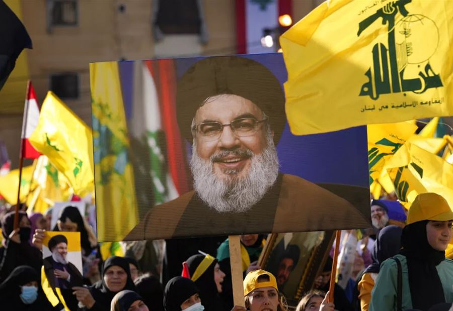 بالفيديو والصور: نجل نصر الله بين الحشود