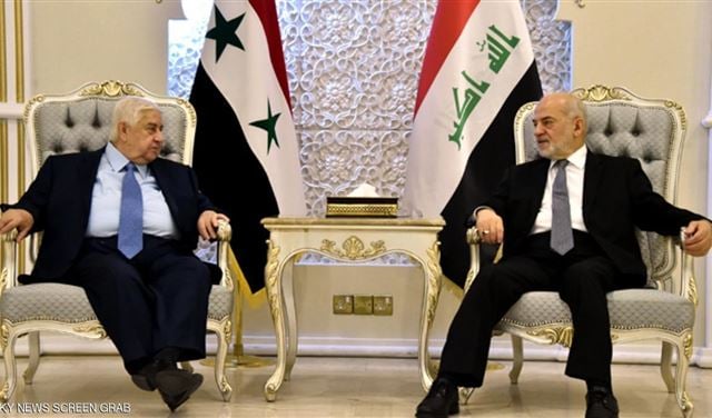 المعلم يجري محادثات في بغداد