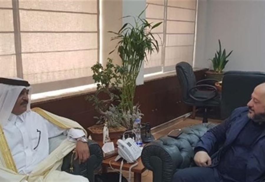 السفير القطري زار الرياشي مودّعاً