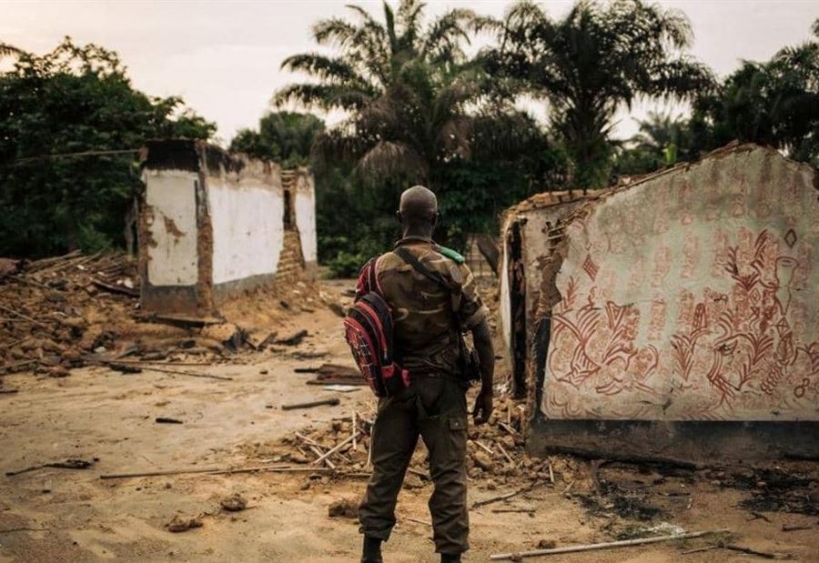 شرقي الكونغو... مُسلحون يقتلون 18 شخصاً ويحرقون كنيسة  شرقي الكونغو... مُسلحون يقتلون 18 شخصاً ويحرقون كنيسة