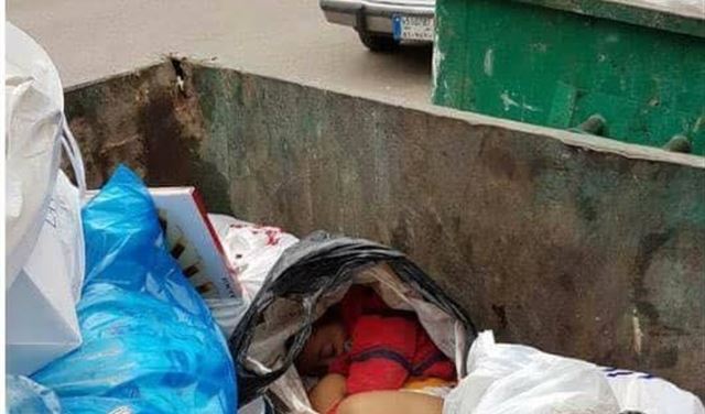 القبض على والدة الطفلة التي وجدت في كفرشيما