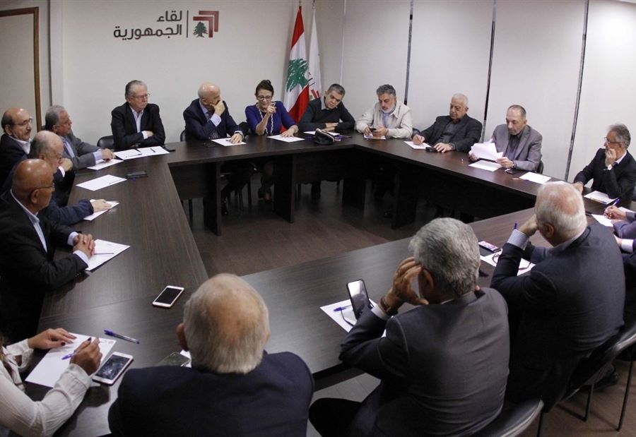 لقاء الجمهورية: صرخة الناس في الشارع تمثِّل غالبية اللبنانيين