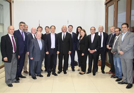  الجميل التقى وفد جمعية الصداقة البرلمانية الفرنسية اللبنانية