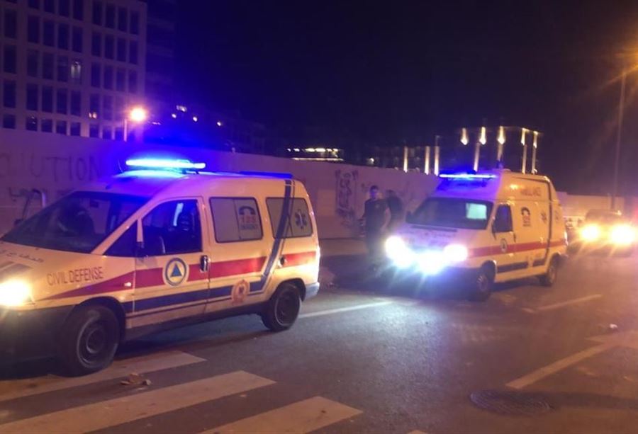 60 جريحًا في مواجهات وسط بيروت 