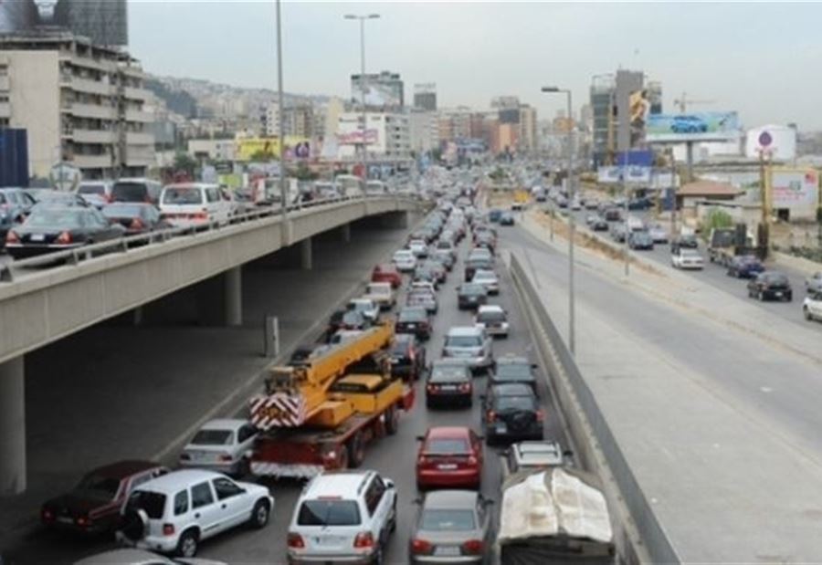 تدابير سير قرب جسر جل الديب الإثنين