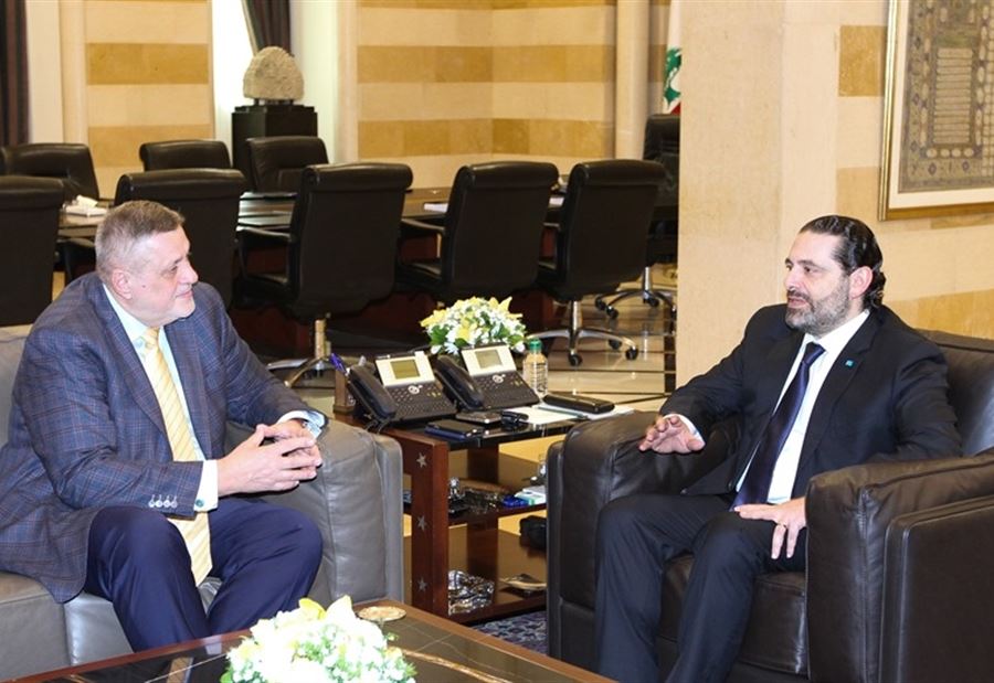 كوبيس خلال لقائه الحريري:  عائلة الأمم المتحدة ستدعم لبنان