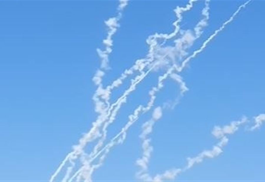 بالفيديو: إطلاق صواريخ من قطاع غزة تجاه إسرائيل