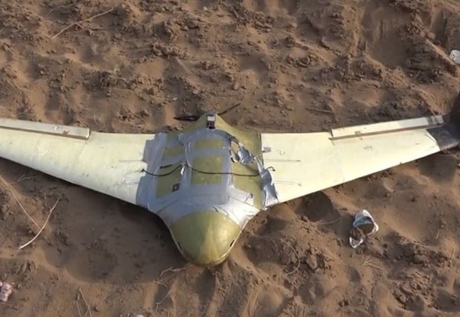 مأرب... الجيش اليمني يسقط طائرة حوثية مفخخة