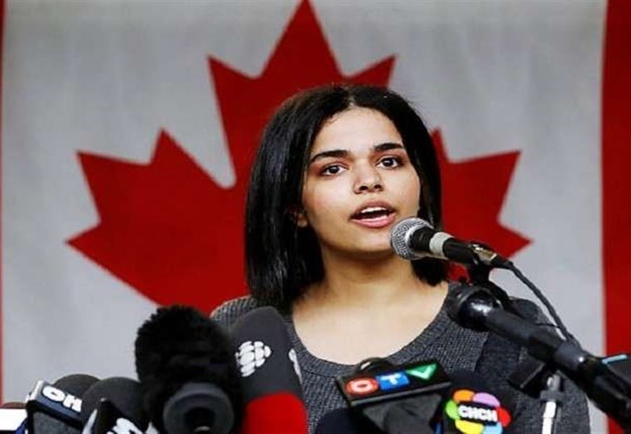بالصور: رهف تتذوق "لحم الخنزير" في كندا!