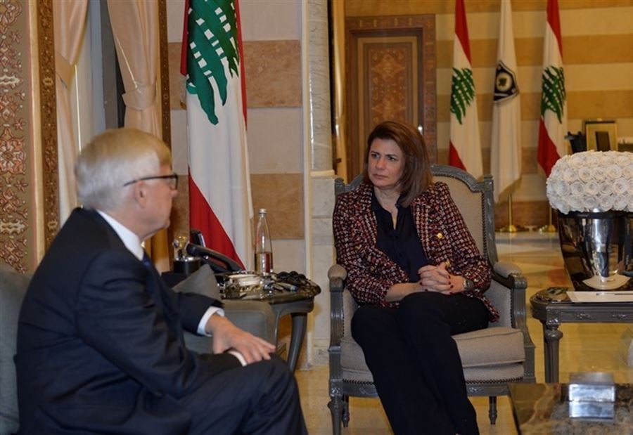 الحسن التقت سفيري سويسرا وروسيا وكوبيش وأحمد الحريري