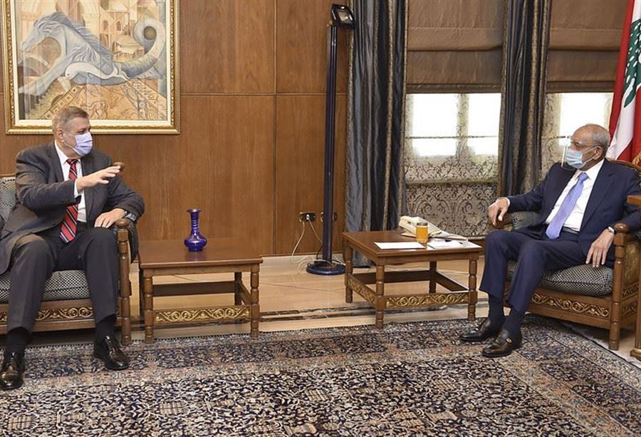 "مفاوضات الترسيم" على طاولة عين التينة