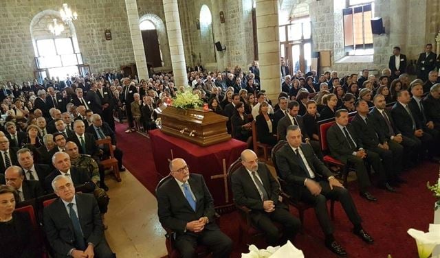 مأتم رسمي وشعبي لشقيق النائب حرب في تنورين الفوقا 