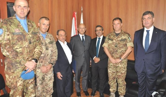 ماروتي: ايطاليا ستبقى دائما الى جانب لبنان