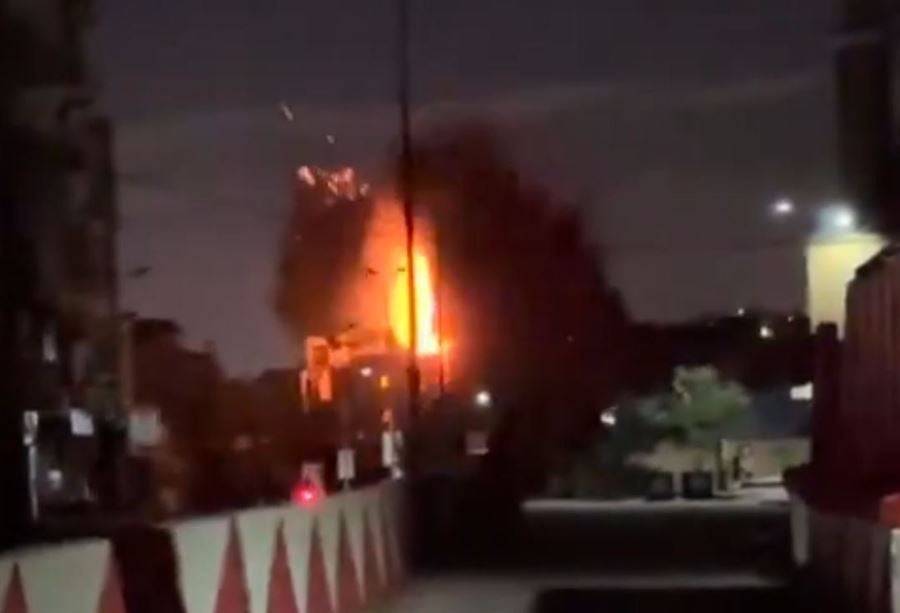 بالفيديو: لحظة الهجوم على منطقة الأجنحة الخمسة في الشويفات بالفيديو: لحظة الهجوم على منطقة الأجنحة الخمسة في الشويفات
