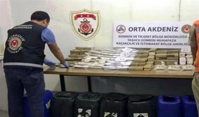 "تهريبة" حشيشة وكبتاغون من طرابلس إلى تركيا.. هكذا تمّ ضبطها! "تهريبة" حشيشة وكبتاغون من طرابلس إلى تركيا.. هكذا تمّ ضبطها!