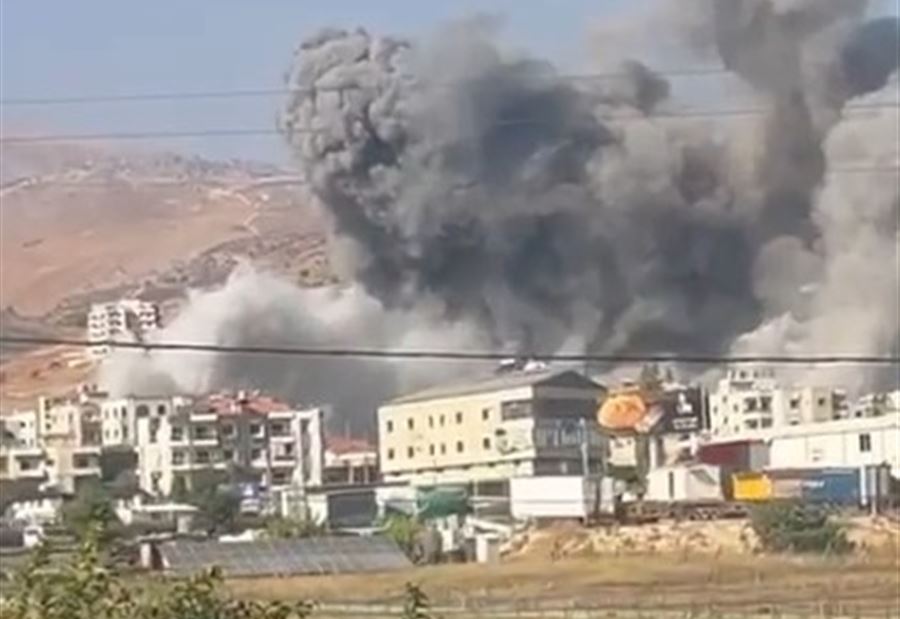الجيش الإسرائيلي يستهدف منطقة الكرك في زحلة! (فيديو)
